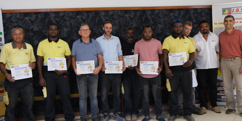 Remise des attestations de formations